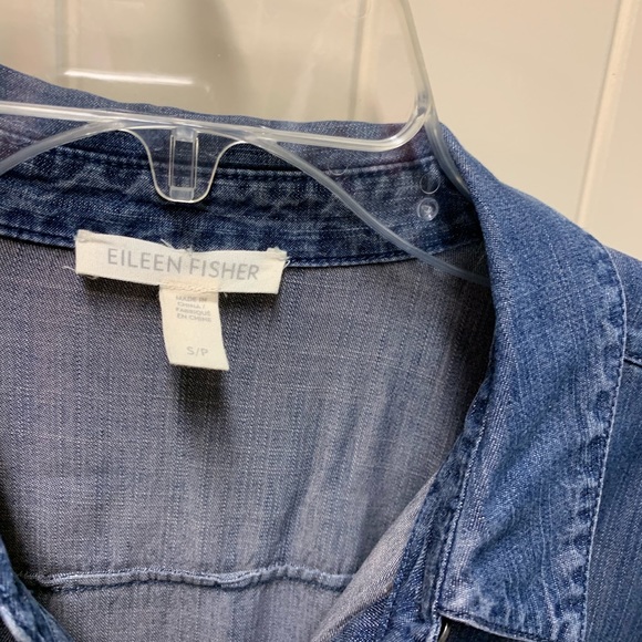 Eileen Fisher Denim Dress - Picture 2 of 8